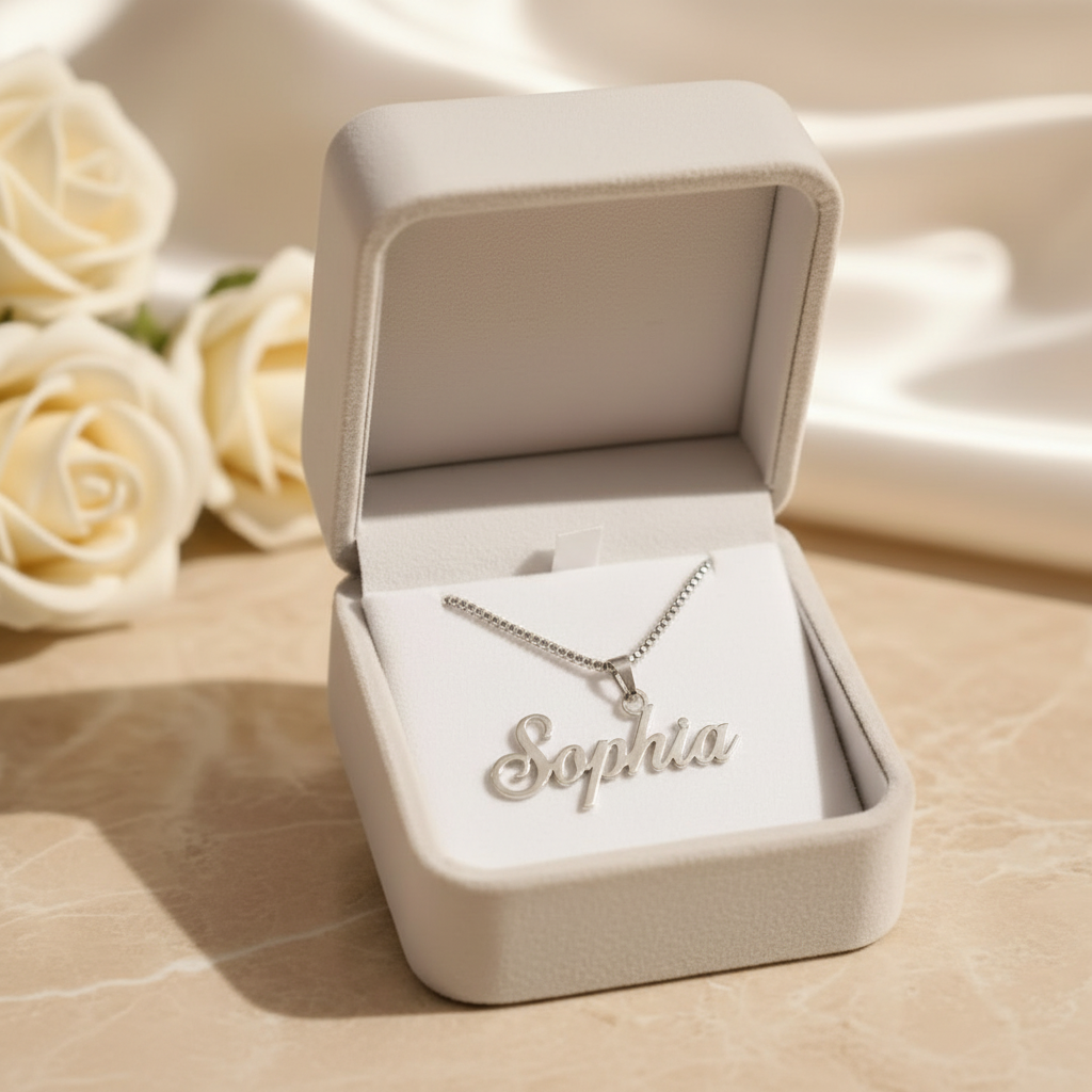 Custom Script Name Necklace