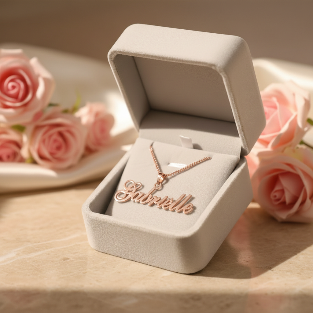 Custom Script Name Necklace