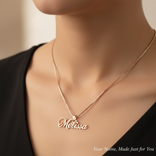 Custom Script Name Necklace